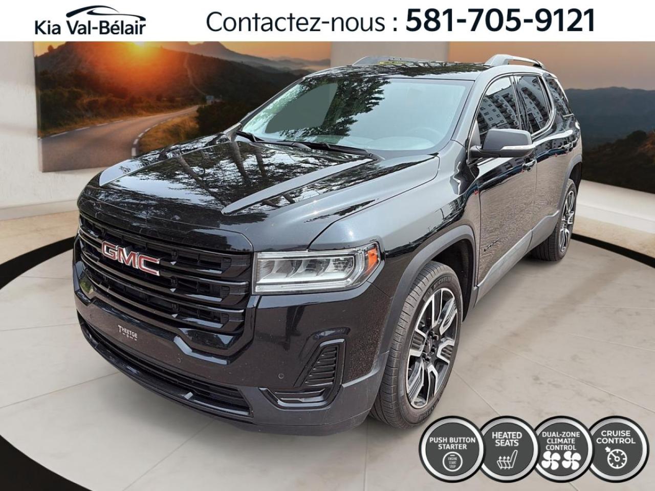 Used 2021 GMC Acadia AWD * V6 * 310HP * CAMERA * CARPLAY * CRUISE for sale in Québec, QC