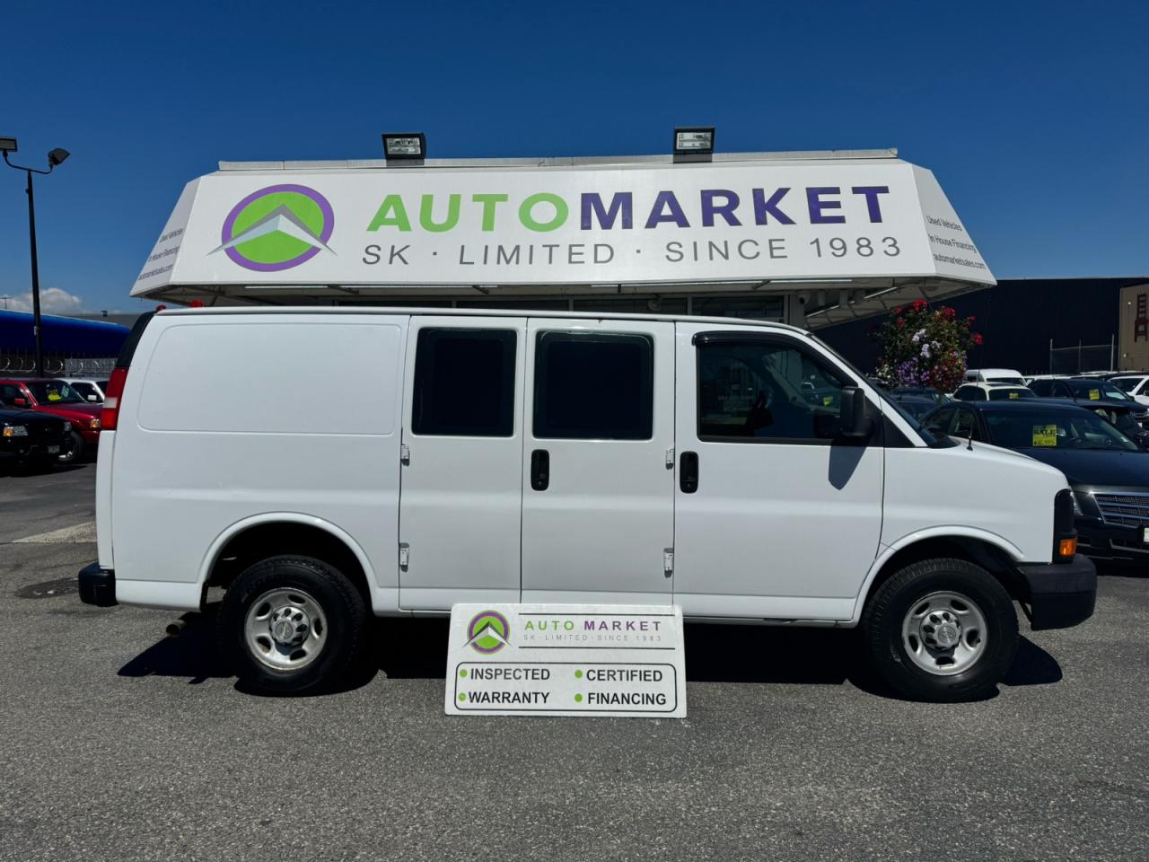 Used 2008 Chevrolet Express 2500 CARGO INSPECTED W/BCAA MBRSHP & WRNTY TOO! for sale in Langley, BC