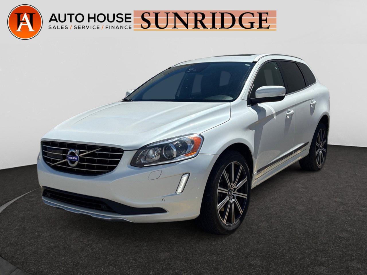 Used 2015 Volvo XC60 T6 Premier Plus BACKUP CAMERA PANORAMIC ROOF HEATED LEATHER SEATS BLIND SPOT DETECTION for sale in Calgary, AB