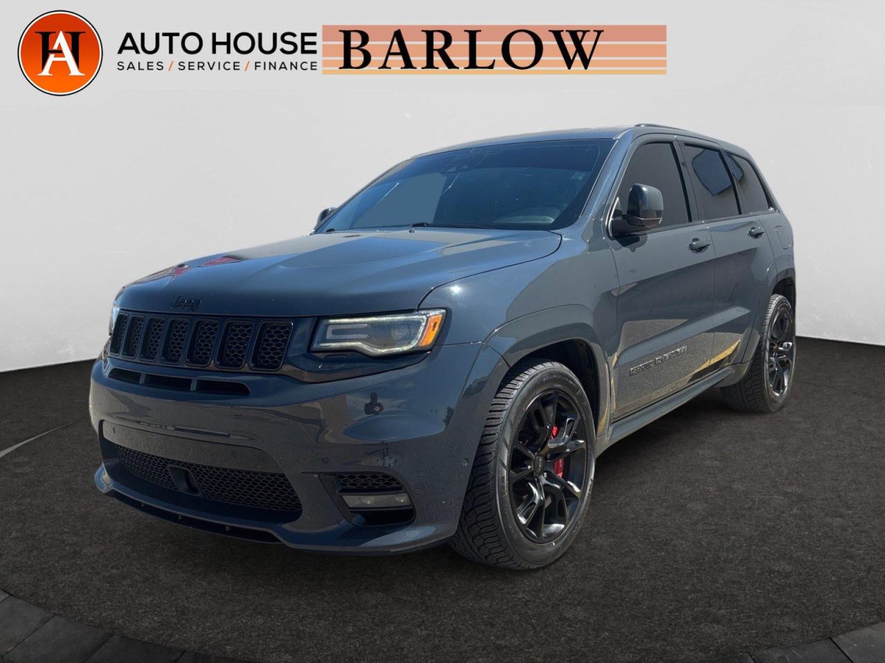 Used 2017 Jeep Grand Cherokee SRT NAVIGATION PANORAMIC ROOF LANE ASSIST HEATED LEATHER SEATS PADDLE SHIFTER VENTILATED SEATS for sale in Calgary, AB