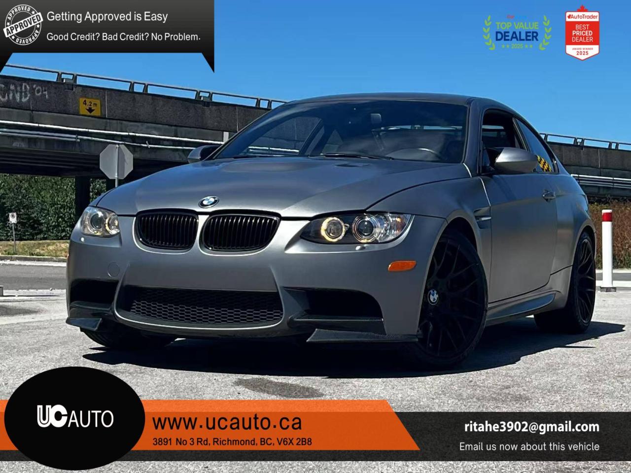 Used 2011 BMW M3 COMPETITION/CLEAN TITLE/ BC LOCAL/ LOW KM for sale in Richmond, BC
