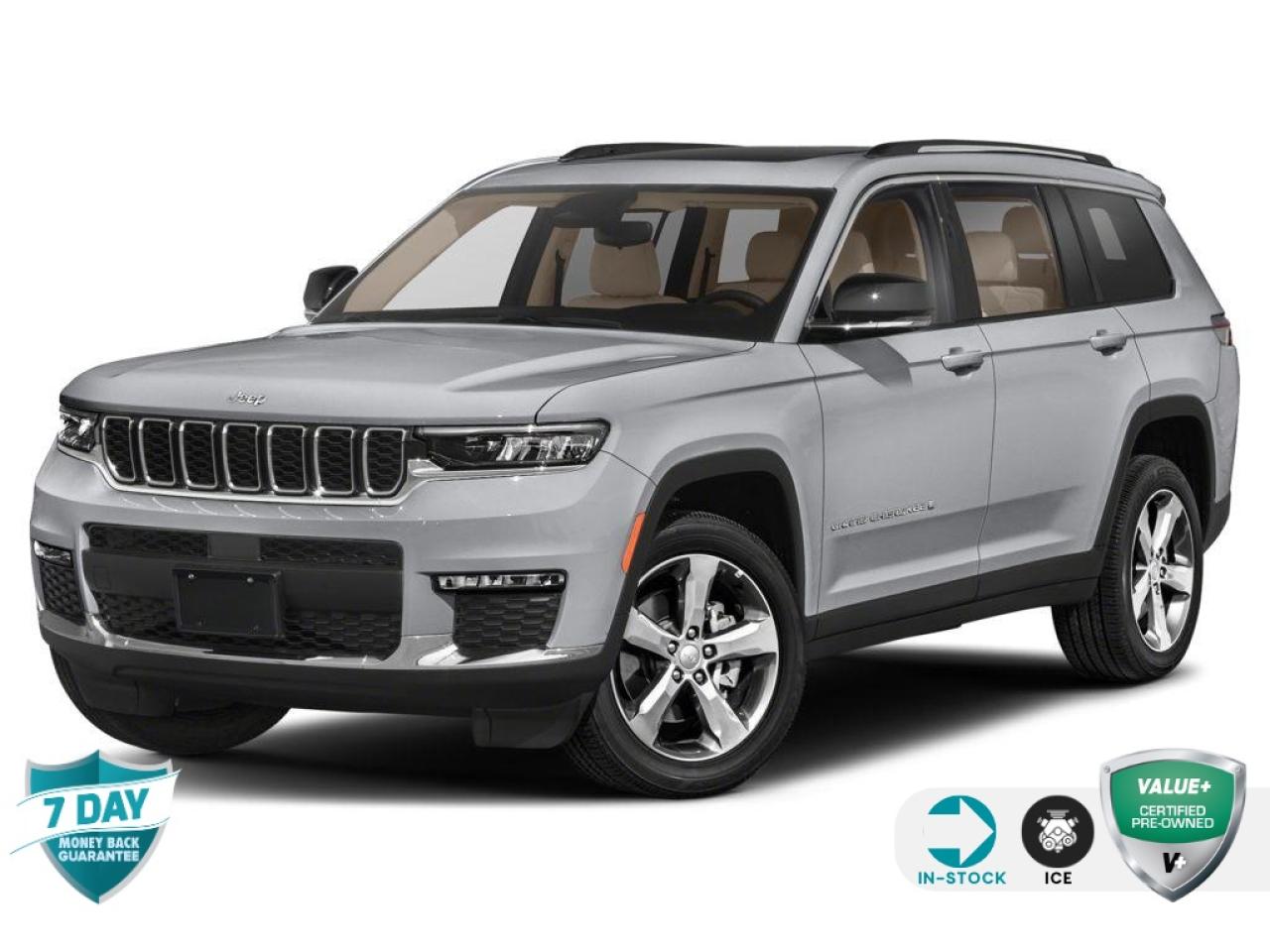 Used 2021 Jeep Grand Cherokee L Limited 3RD ROW SEATING | BLIND SPOT MONITORING for sale in Grimsby, ON