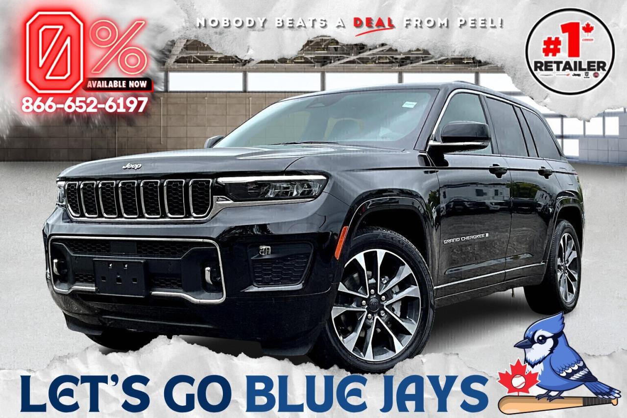 New 2025 Jeep Grand Cherokee OVERLAND | Pano Roof | Nappa Leather | Air Susp for sale in Mississauga, ON