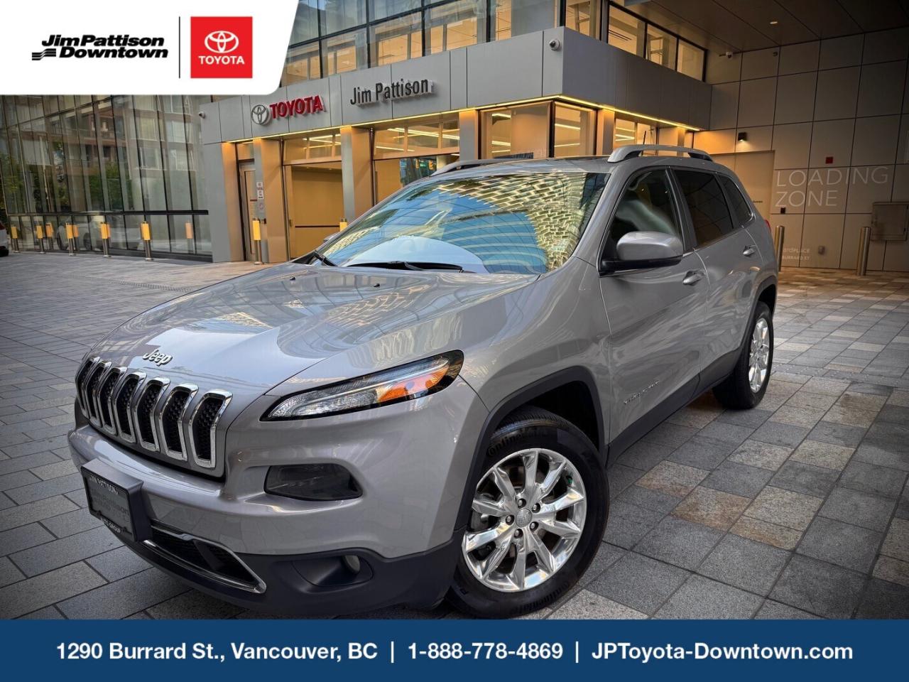 Used 2016 Jeep Cherokee 4x4 Limited / NO ACCIDENTS / LOW KMS / LOCAL for sale in Vancouver, BC