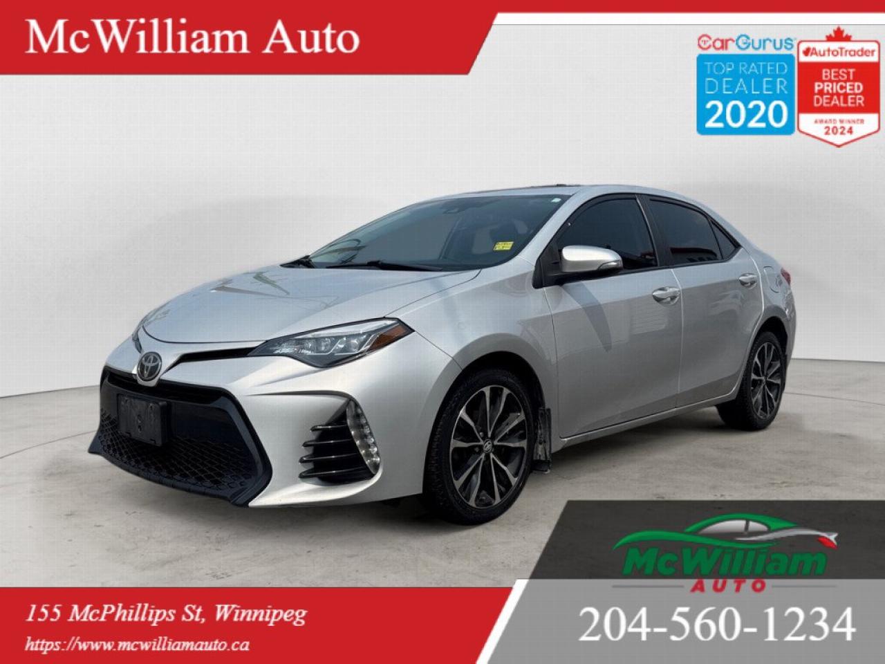 Used 2018 Toyota Corolla SE |Manual|HTD SEATS & WHEEL|BACK UP CAM| for sale in Winnipeg, MB