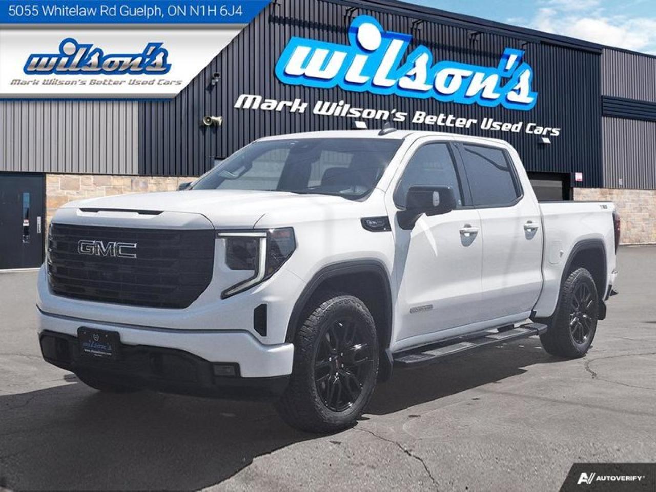 Used 2023 GMC Sierra 1500 Elevation Crew 4X4 | 5.3L | X31 | Leather | 360 Camera | Adaptive Cruise | Bose Sound | and More ! for sale in Guelph, ON