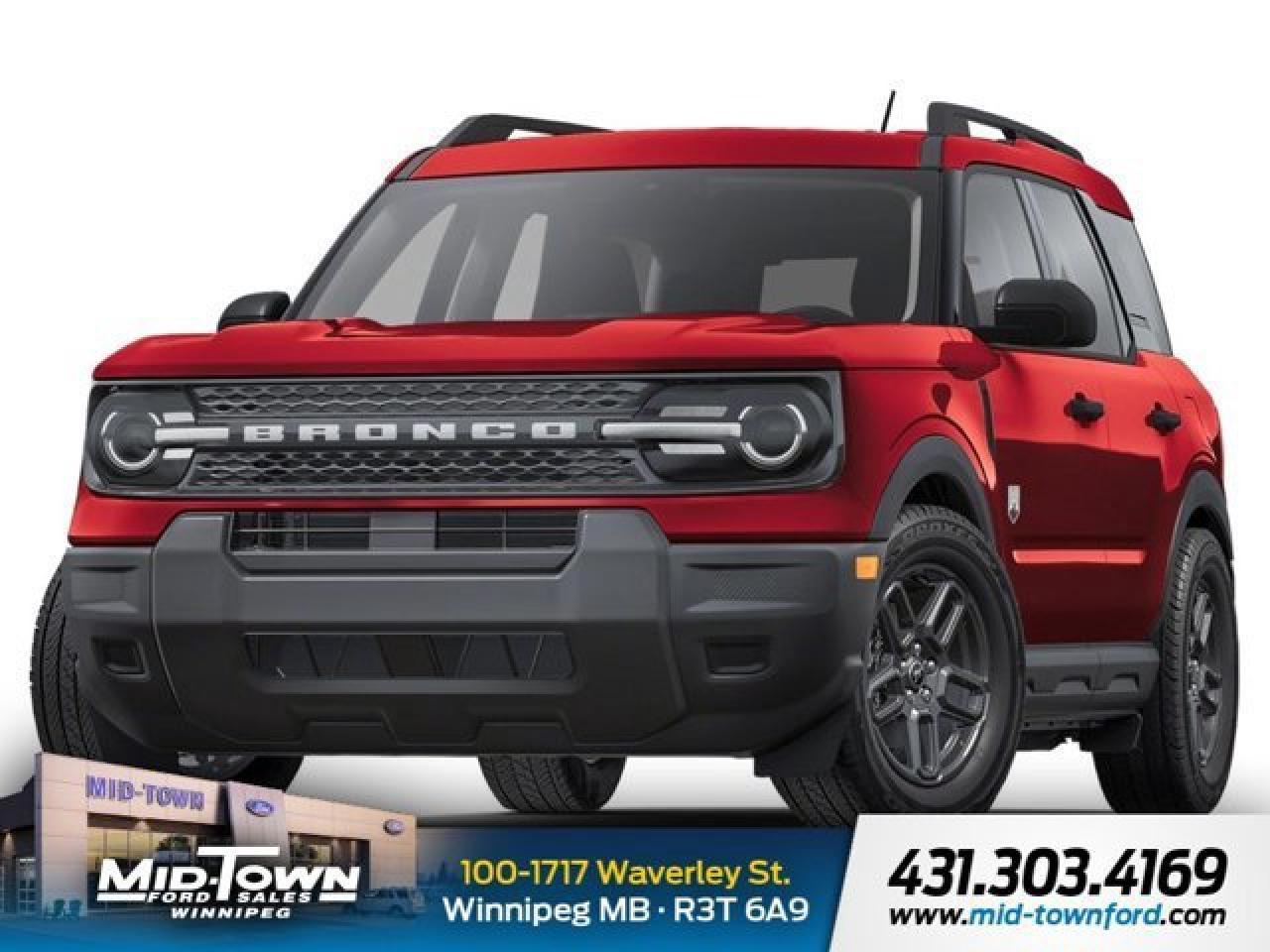 New 2025 Ford Bronco Sport Big Bend | Flip Up Glass | Intelligent Access for sale in Winnipeg, MB