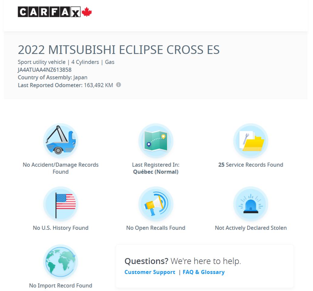 2022 Mitsubishi Eclipse Cross ES S-AWC+New Brakes+ONE OWNER+CLEAN CARFAX Photo4