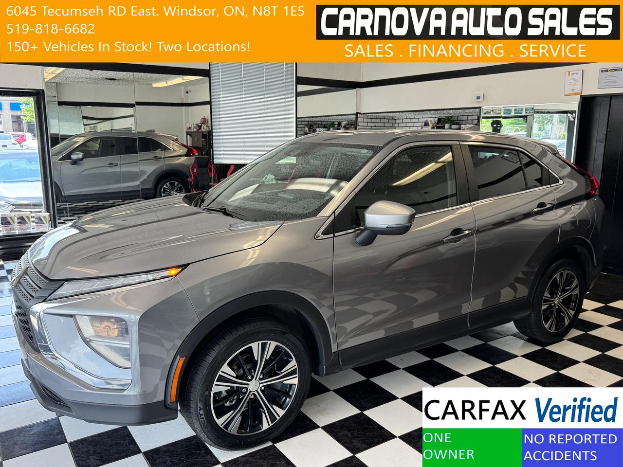 2022 Mitsubishi Eclipse Cross ES S-AWC+New Brakes+ONE OWNER+CLEAN CARFAX Photo0