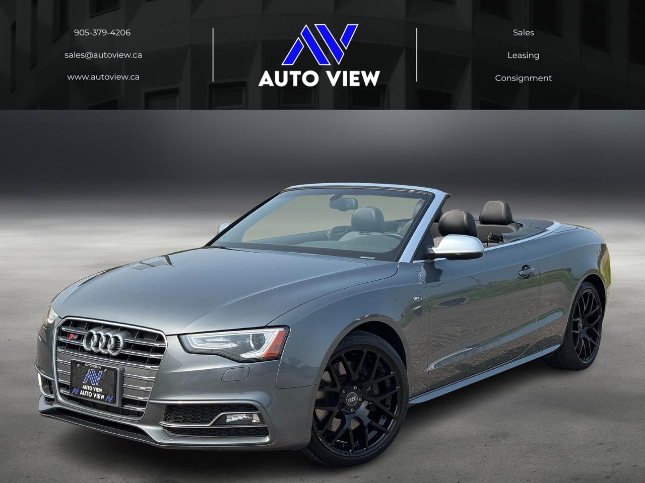 2013 Audi S5 Premium Cabriolet **SUPER LOW KM'S** - Photo #1