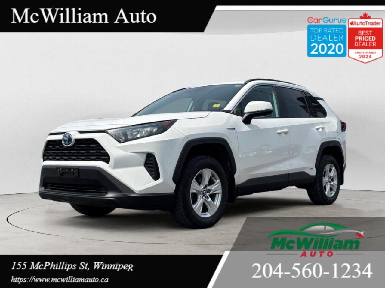 Used 2021 Toyota RAV4 Hybrid LE |HTD SEATS|BACK UP CAM|INCREDIBLE FUEL ECON| for sale in Winnipeg, MB