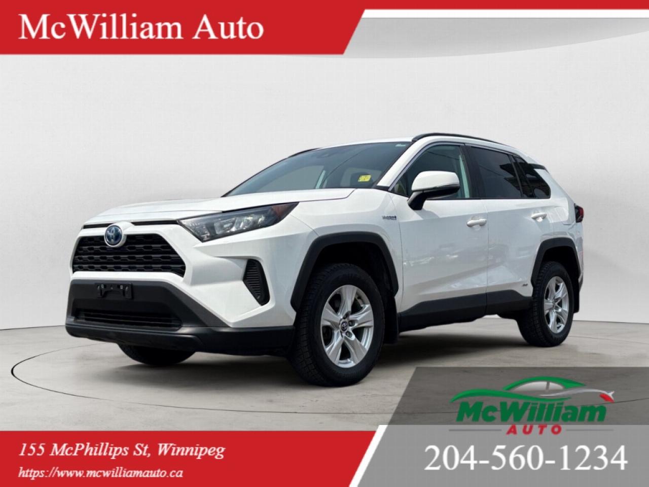 Used 2021 Toyota RAV4 Hybrid LE |HTD SEATS|BACK UP CAM|INCREDIBLE FUEL ECON| for sale in Winnipeg, MB