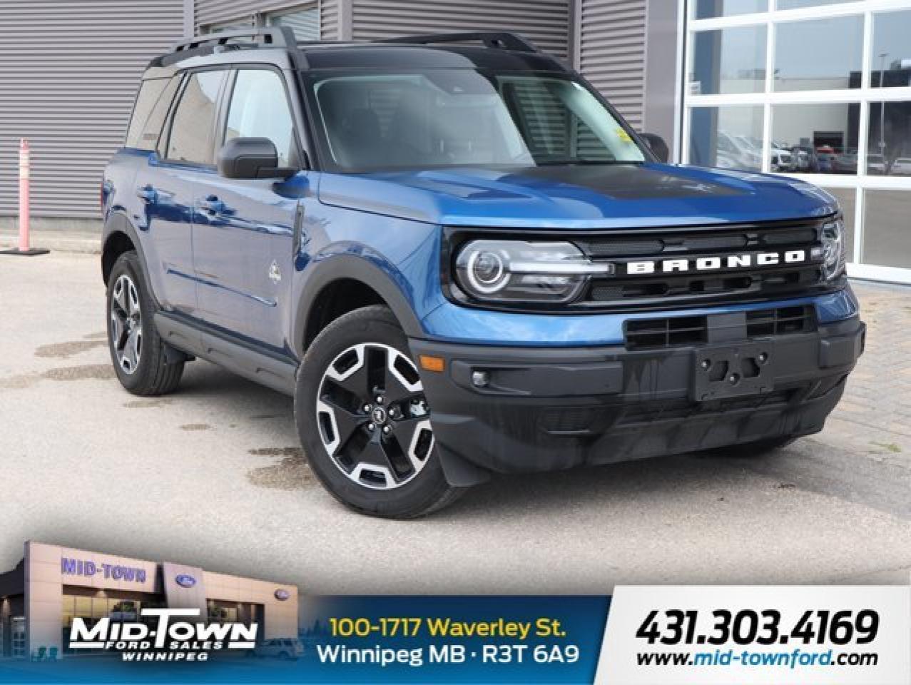 Used 2024 Ford Bronco Sport Outer Banks for sale in Winnipeg, MB
