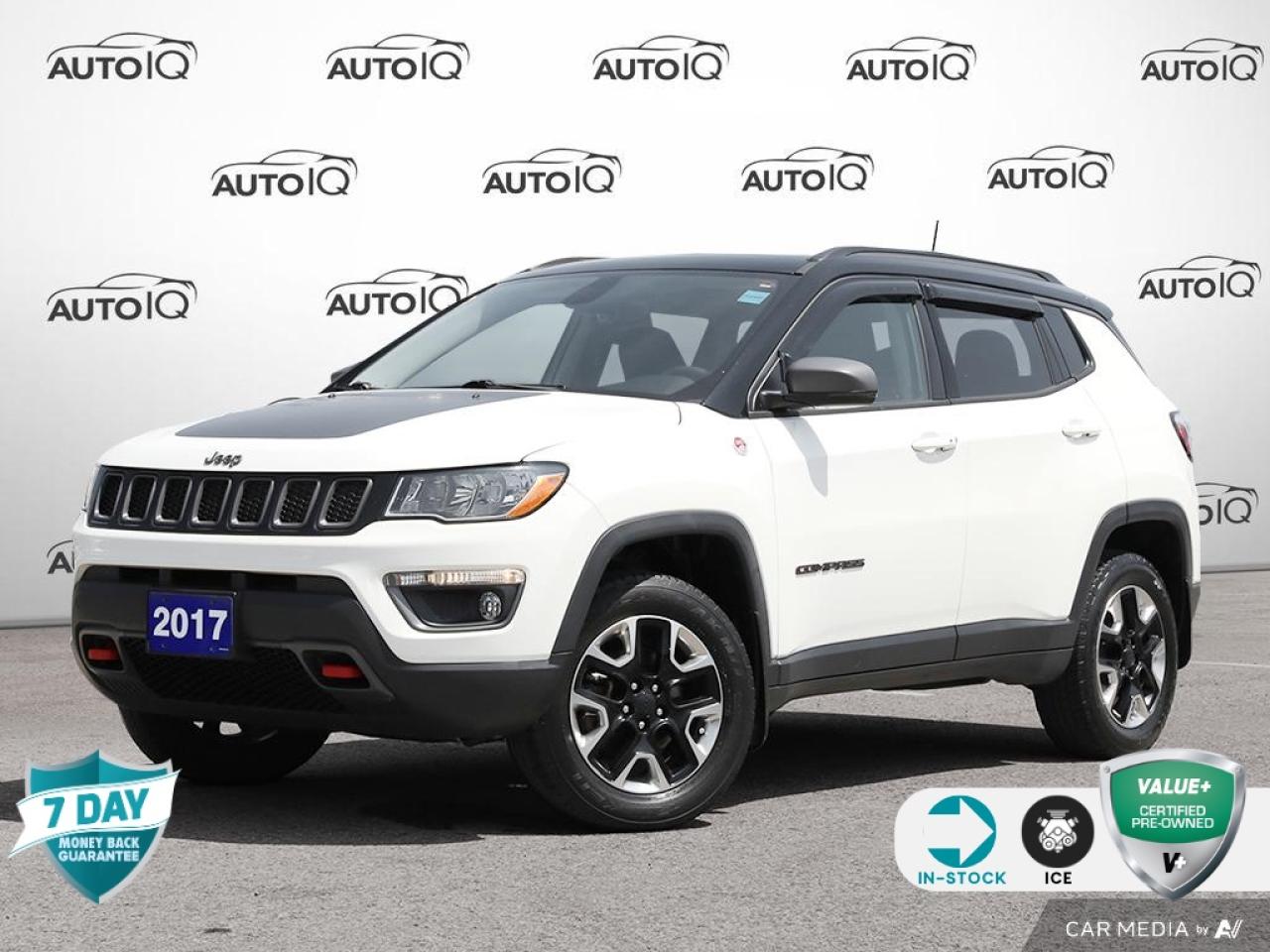Used 2017 Jeep Compass Trailhawk DUAL-PANE PANO SUNROOF | POWER LIFTGATE | APPLE CA for sale in St Catharines, ON