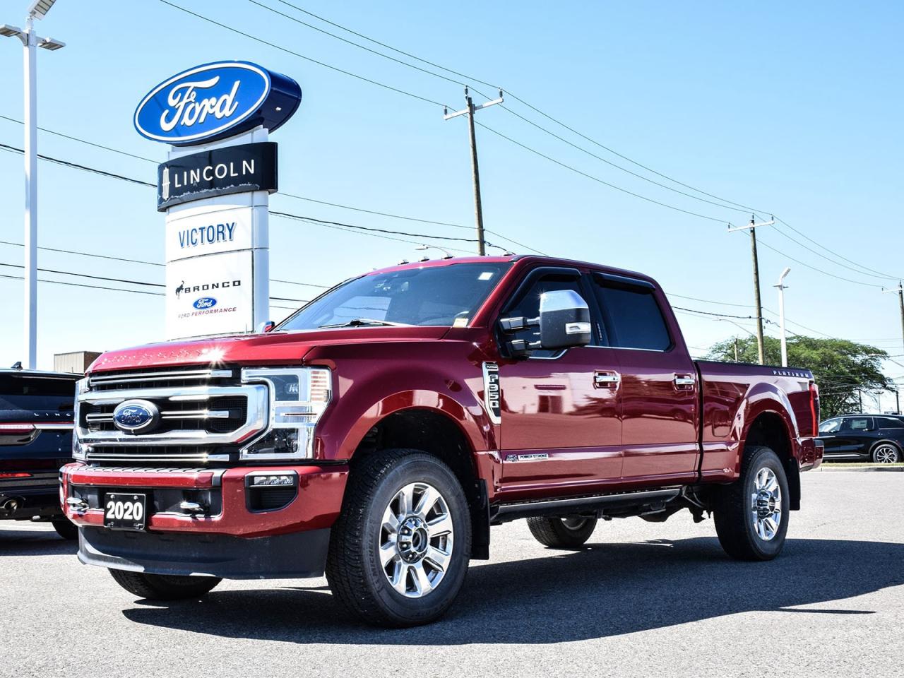 Used 2020 Ford F-350 Platinum 6.7L V8 Diesel | Panoramic Sunroof | for sale in Chatham, ON