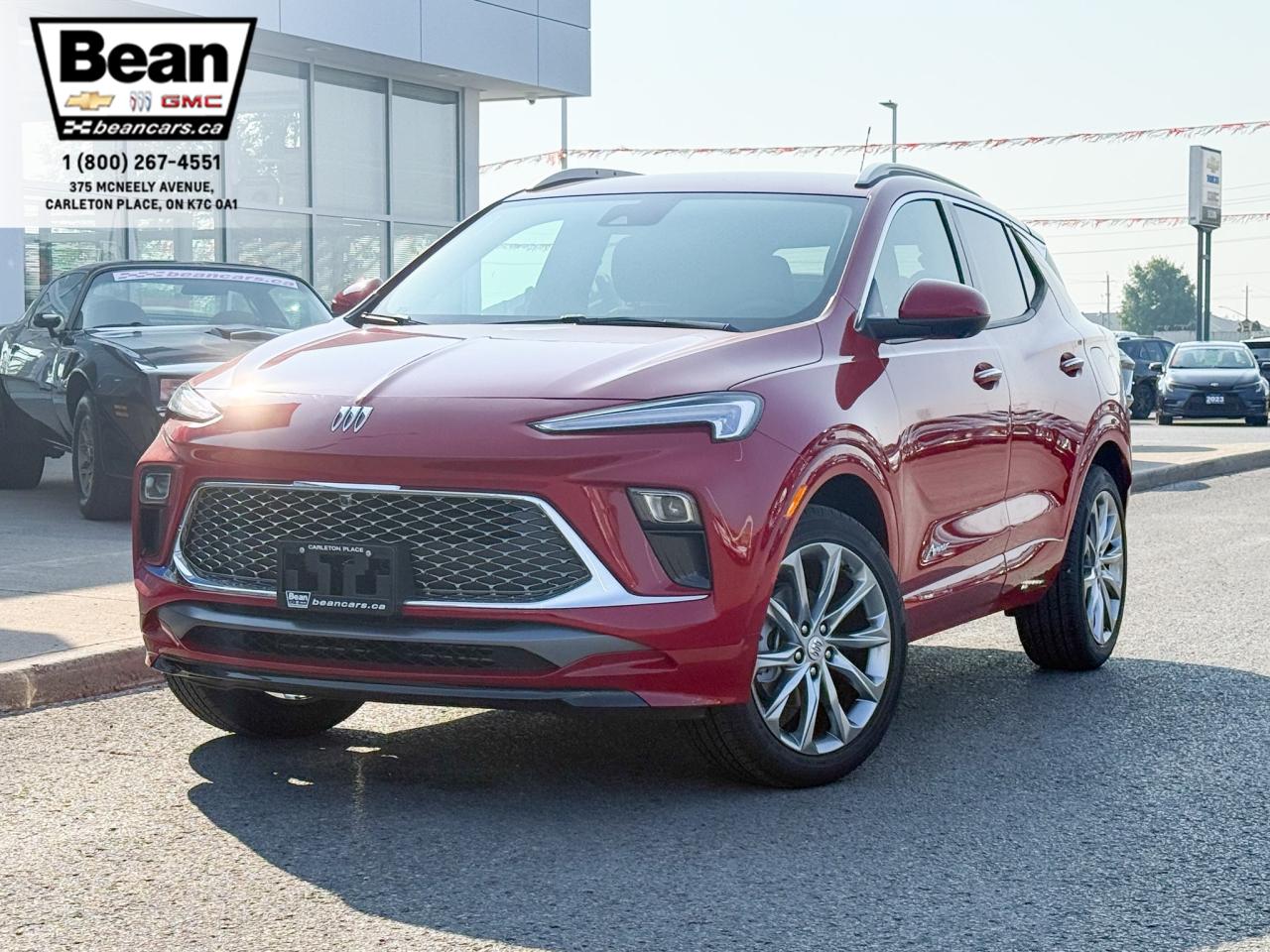 New 2026 Buick Encore GX Avenir 1.3L 3CYL WITH REMOTE START/ENTRY, HEATED SEATS, HEATED STEERING WHEEL, HD SURROUND VISION, APPLE CARPLAY AND ANDROID AUTO, BOSE SOUND SYSTEM for sale in Carleton Place, ON