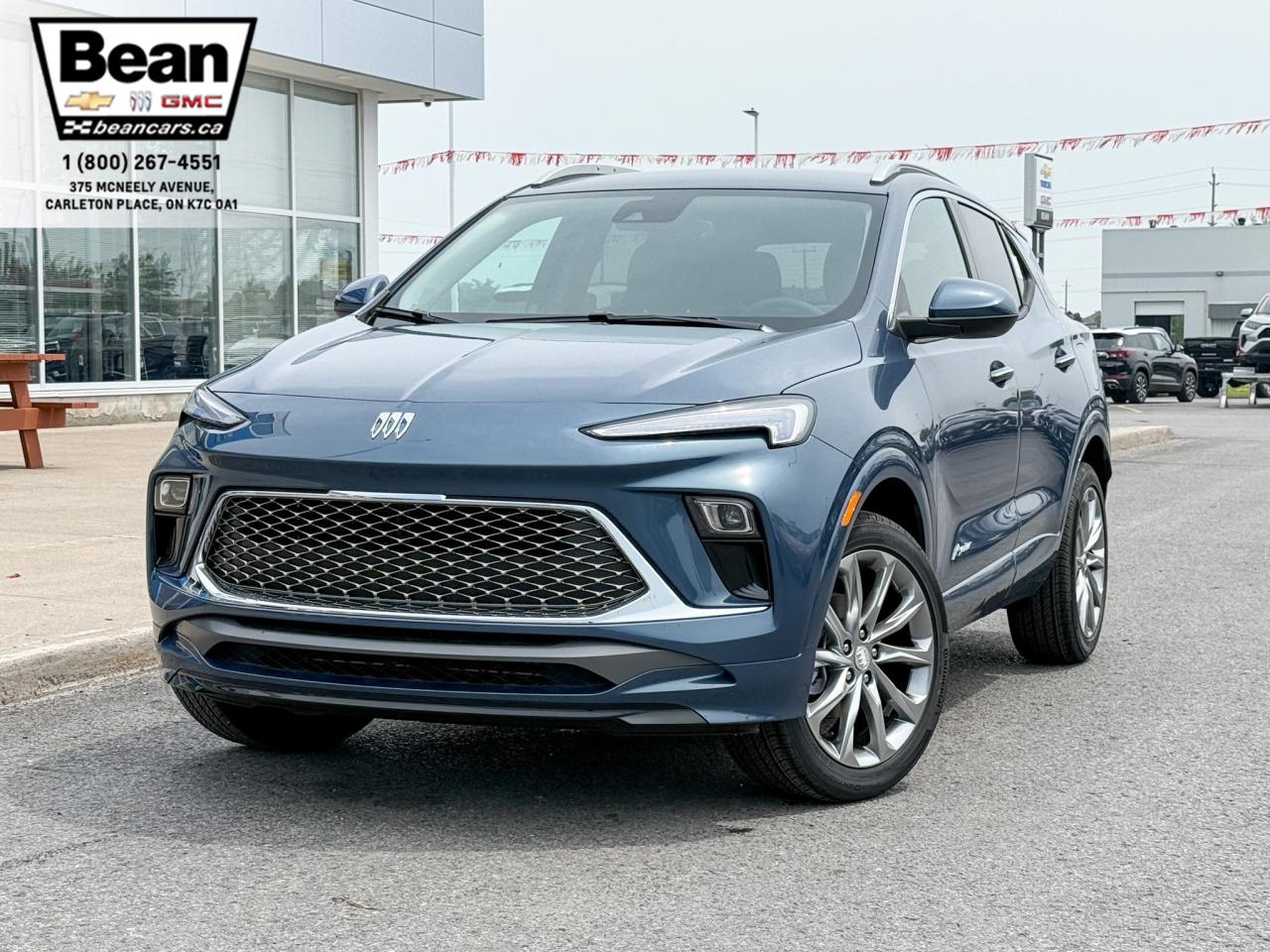 New 2026 Buick Encore GX Avenir 1.3L 3CYL WITH REMOTE START/ENTRY, HEATED SEATS, HEATED STEERING WHEEL, HD REAR VISION CAMERA, APPLE CARPLAY AND ANDROID AUTO, BOSE SOUND SYSTEM for sale in Carleton Place, ON