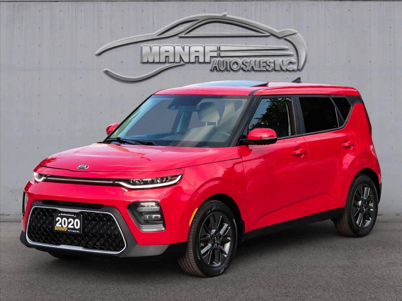 Used 2020 Kia Soul EX+ IVT -Ltd Avail-Sunroof Apple carplay Leather for sale in Concord, ON