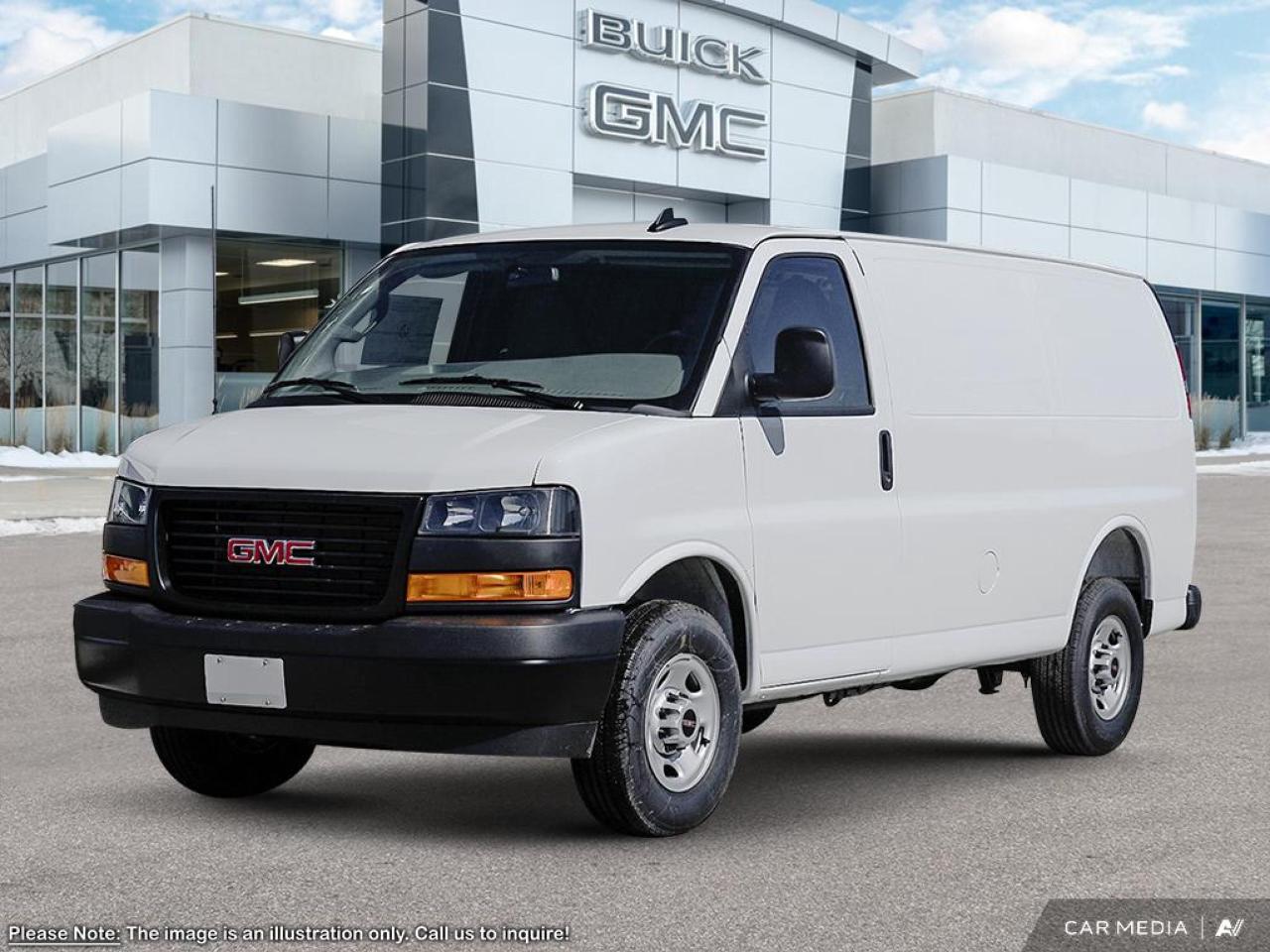 Price includes Added Accessories Plus Remote Keyless Entry | Remote Start | Locking Differential | Alternator, 150 Amp | Horn, Dual Note Tone | LPO, Bluetooth Phone Connection Kit | Bumpers Front & Rear Chrome with Step Pad
Experience the future of cargo transportation with the all-new 2025 GMC Savana Cargo Van. This cutting-edge vehicle combines power, versatility, and advanced technology to meet the demands of modern businesses.

- 6.6L 8-cylinder engine for robust performance
- Rear-wheel drive for enhanced traction and control
- StabiliTrak system for improved stability and traction assistance
- Spacious 155 wheelbase for maximum cargo capacity
- Advanced airbag system for comprehensive protection
- Tow/haul mode selector for optimized performance
- Heated power-adjustable mirrors for enhanced visibility

Take the next step in revolutionizing your fleet. Reserve your 2025 GMC Savana Cargo Van today or contact our team at Birchwood Chevrolet Buick GMC for a personalized consultation. Experience the perfect blend of power and practicality  schedule your test drive now!
See three brands under one roof at Birchwood Chevrolet Buick GMC  the only place in Winnipeg where you can compare GMC, Chevrolet, and Buick all in one visit. Save yourself some time, see a great selection, and learn everything you need to know. 

Your Experience is Everything at Birchwood Chevrolet Buick GMC. 

Click, call (204) 837-5811, or visit Birchwood Chevrolet Buick GMC at the Birchwood Auto Park, 3965 Portage Avenue West at the Perimeter.

Dealer Permit #4240.
Dealer permit #4240