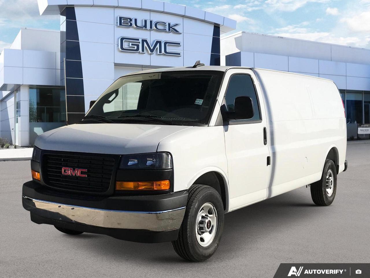 Price includes Added Accessories Plus Remote Keyless Entry | Remote Start | Locking Differential | Alternator, 150 Amp | Horn, Dual Note Tone | LPO, Bluetooth Phone Connection Kit | Bumpers Front & Rear Chrome with Step Pad
Experience the future of cargo vans with the 2025 GMC Savana Cargo Van RWD 2500! This brand-new vehicle combines power, versatility, and advanced safety features to elevate your business operations.

Key Features:
- Powerful 6.6L 8-cylinder engine for optimal performance
- Spacious 155 wheelbase for maximum cargo capacity
- StabiliTrak system for enhanced stability and traction control
- Rear-wheel drive for improved handling and payload capacity
- Tow/haul mode selector for effortless hauling
- Heated power-adjustable exterior mirrors for enhanced visibility
- Advanced airbag system for comprehensive protection

Ready to revolutionize your fleet? Reserve your 2025 GMC Savana Cargo Van today or contact Birchwood Chevrolet Buick GMC for a personalized consultation. Our team is standing by to answer your questions and arrange a test drive. Dont miss this opportunity to upgrade your business with cutting-edge efficiency and reliability!
See three brands under one roof at Birchwood Chevrolet Buick GMC  the only place in Winnipeg where you can compare GMC, Chevrolet, and Buick all in one visit. Save yourself some time, see a great selection, and learn everything you need to know. 

Your Experience is Everything at Birchwood Chevrolet Buick GMC. 

Click, call (204) 837-5811, or visit Birchwood Chevrolet Buick GMC at the Birchwood Auto Park, 3965 Portage Avenue West at the Perimeter.

Dealer Permit #4240.
Dealer permit #4240