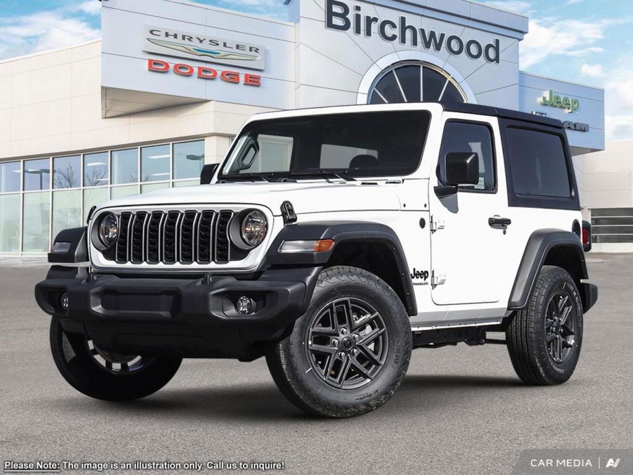 New 2025 Jeep Wrangler Sport S | 0% SALES EVENT or UP TO 20% SAVINGS | 100 YEARS IN CANADA | for sale in Winnipeg, MB