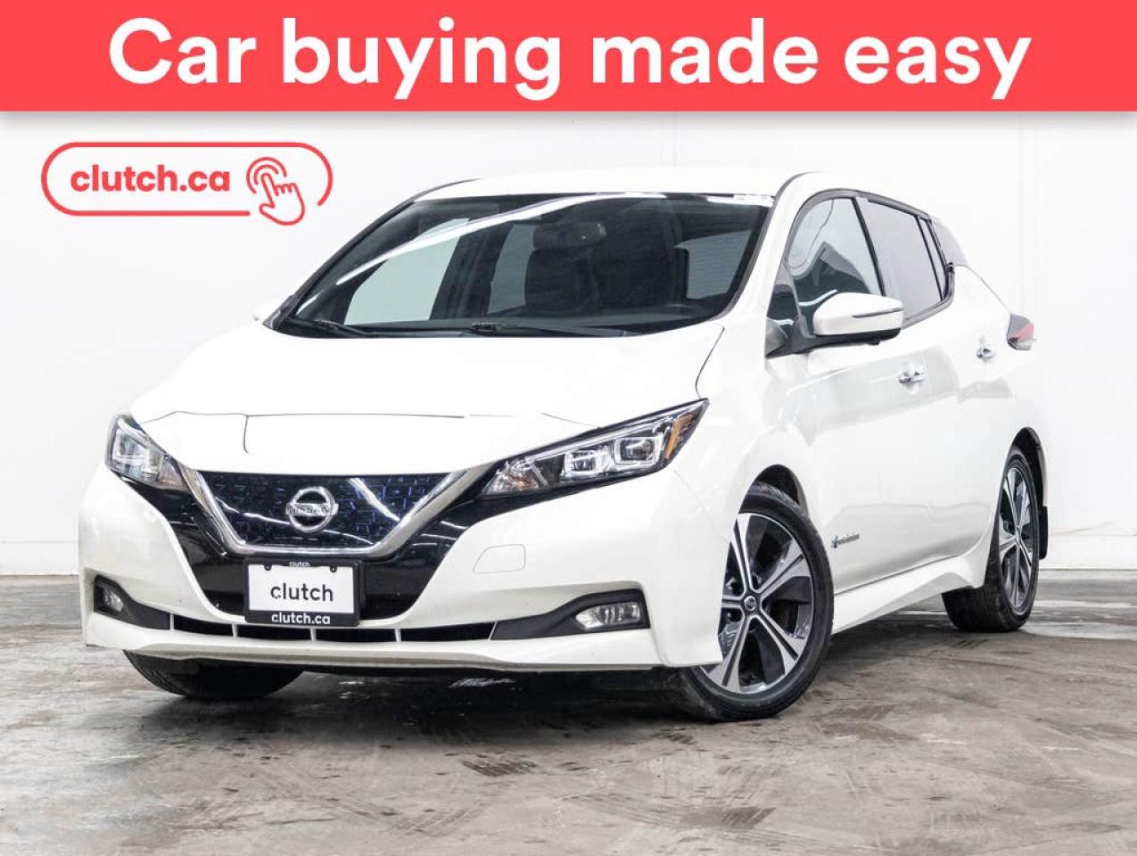 Used 2018 Nissan Leaf SL w/ Apple CarPlay & Android Auto, Nav, 360 Cam for sale in Toronto, ON