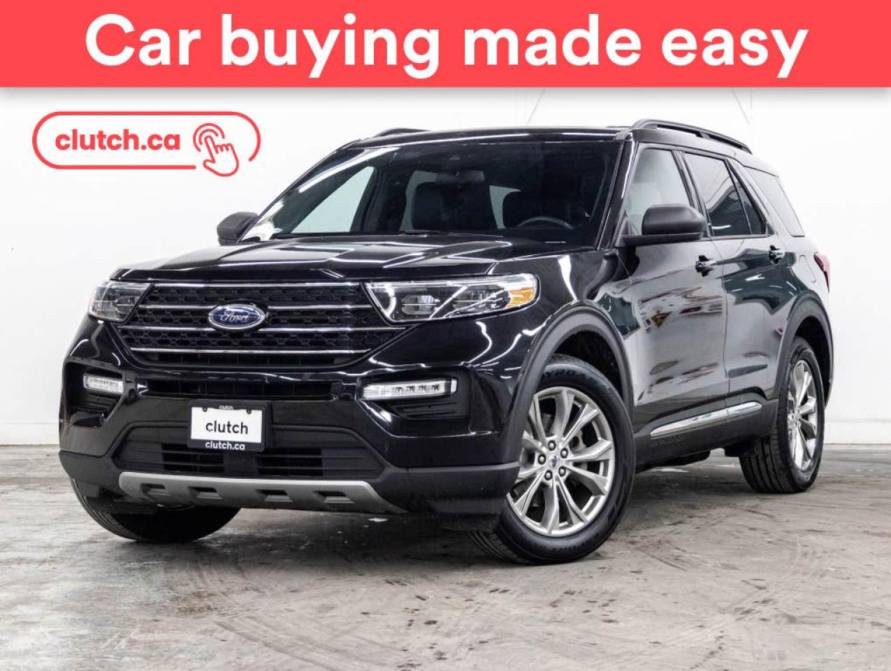 Used 2020 Ford Explorer XLT 4WD w/ Apple CarPlay & Android Auto, Panoramic Moonroof, Nav for sale in Toronto, ON