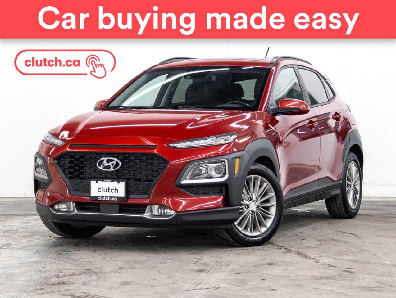 Used 2018 Hyundai KONA Luxury AWD w/ Apple CarPlay & Android Auto, Power Moonroof, Heated Steering Wheel for sale in Toronto, ON