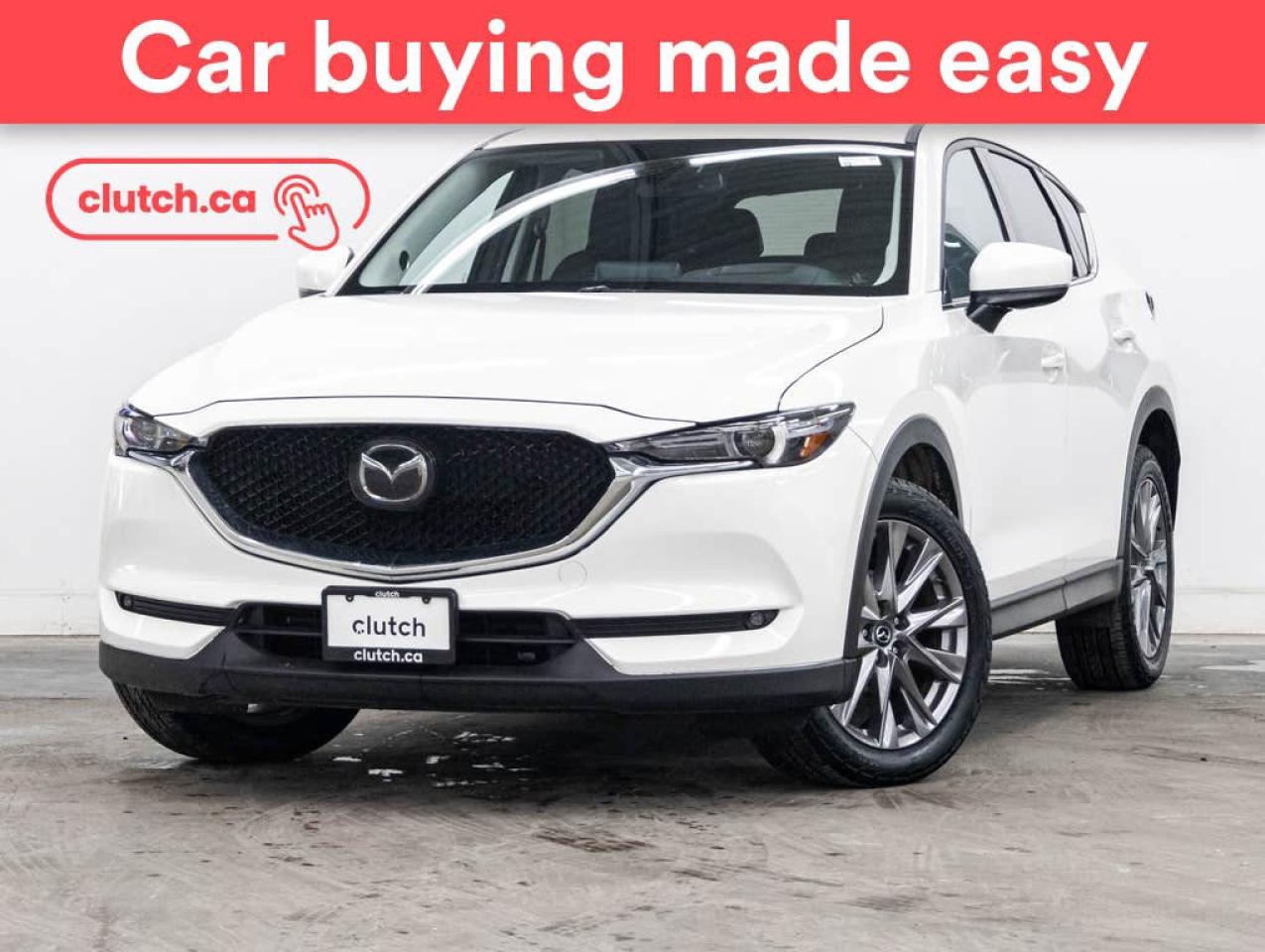 Used 2021 Mazda CX-5 GT AWD w/ Apple CarPlay & Android Auto, Power Moonroof, Nav for sale in Toronto, ON