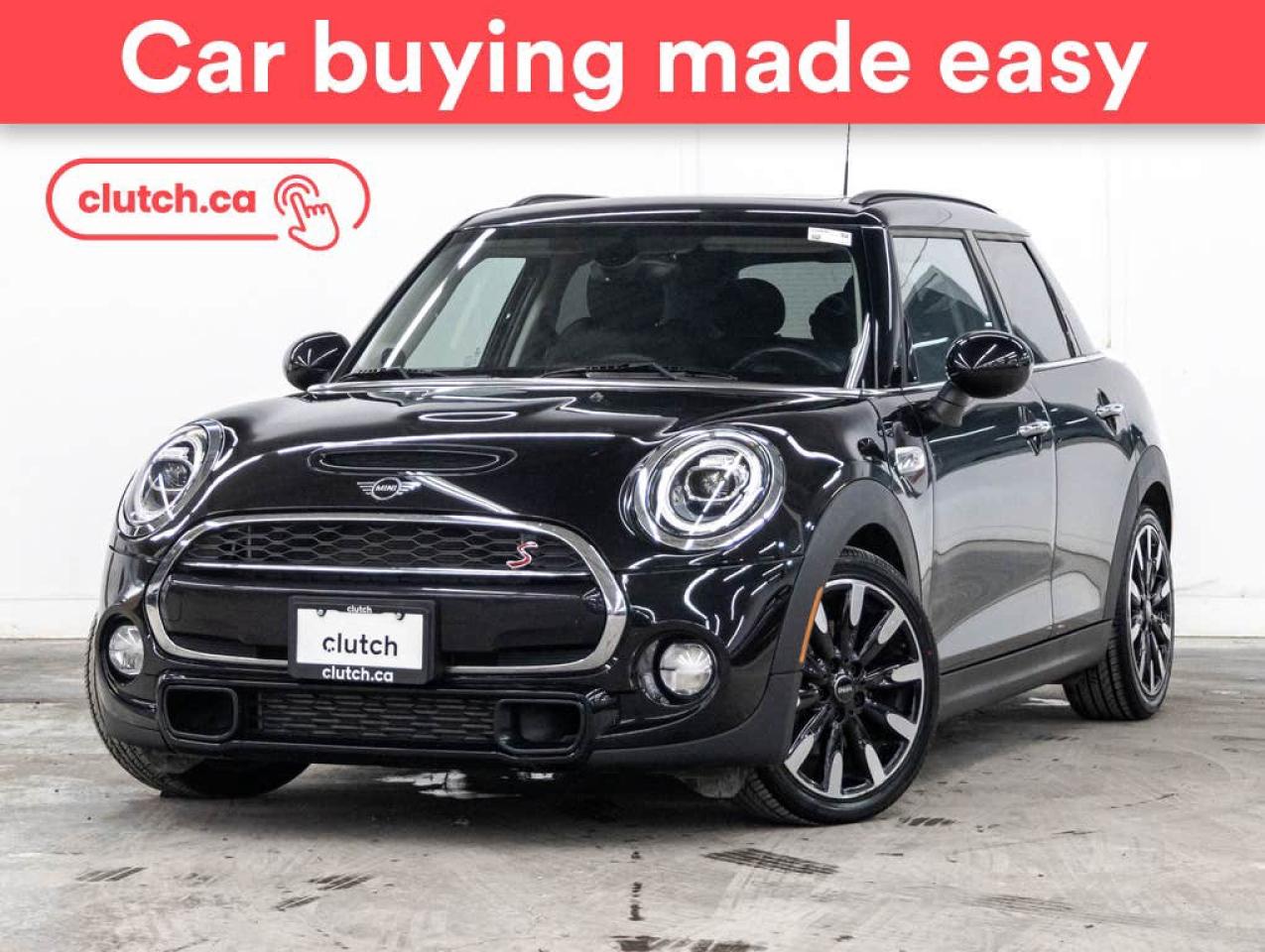 Used 2019 MINI 5 Door Cooper S w/ Push Button Start, Sunroof, Nav for sale in Toronto, ON