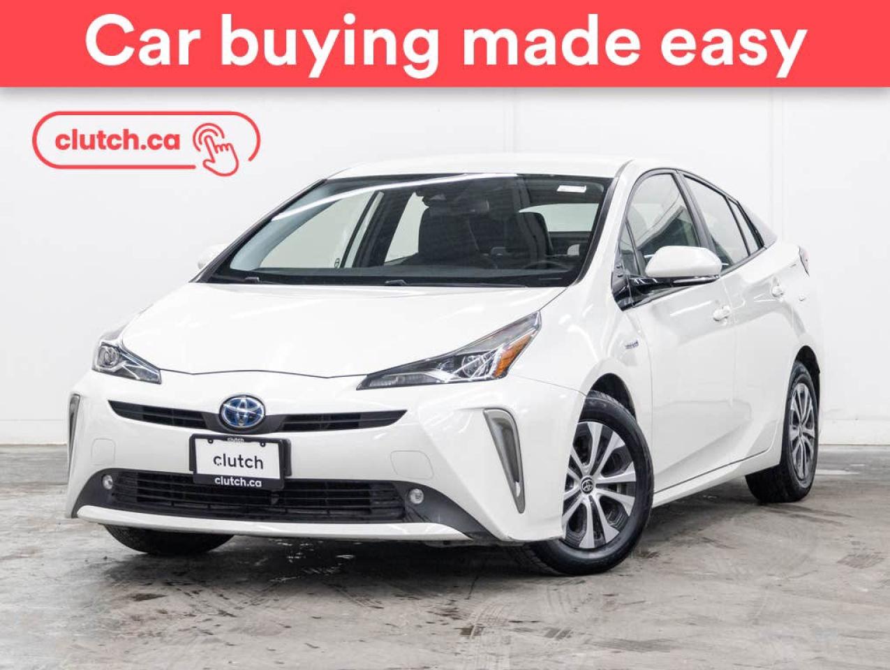 Used 2019 Toyota Prius Technology AWD-e w/ Nav, Heated Steering Wheel, Wireless Charging for sale in Toronto, ON