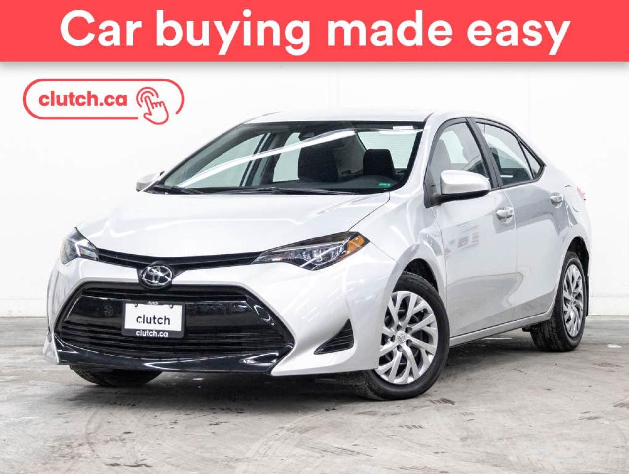 Used 2019 Toyota Corolla LE w/ Heated Front Seats, Rearview Cam, A/C for sale in Toronto, ON