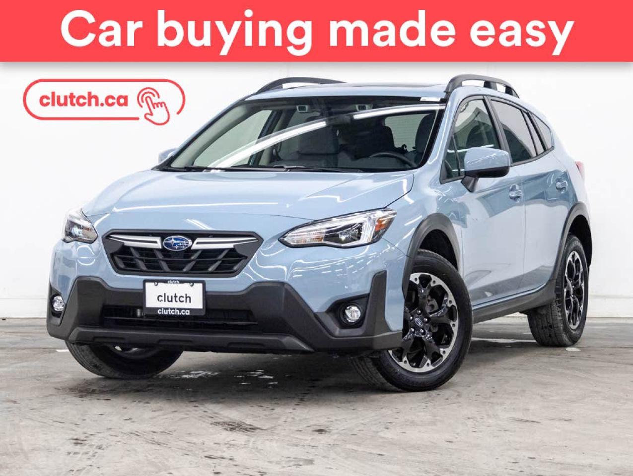 Used 2023 Subaru XV Crosstrek Sport AWD W/ Eyesight Pkg w/ Apple CarPlay & Android Auto, Rearview Cam, Climate Control for sale in Toronto, ON