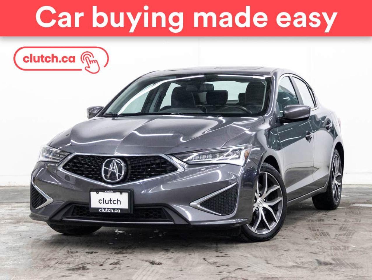 Used 2019 Acura ILX Premium w/ Apple CarPlay & Android Auto, Heated Front Seats, Power Moonroof for sale in Toronto, ON