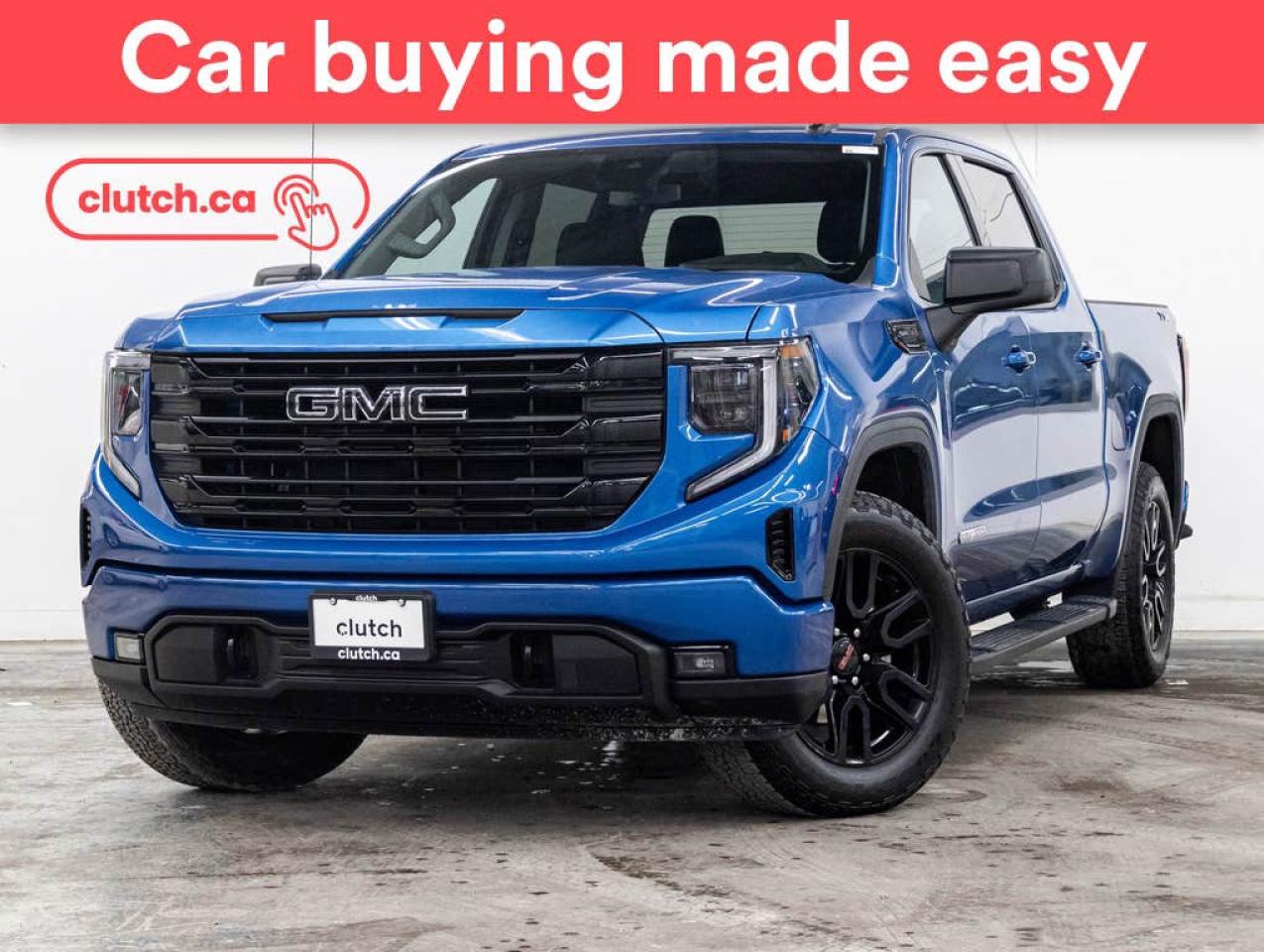 Used 2024 GMC Sierra 1500 Elevation Crew Cab 4WD w/ Apple CarPlay & Android Auto, Rearview Cam, Dual Zone Climate Control for sale in Toronto, ON