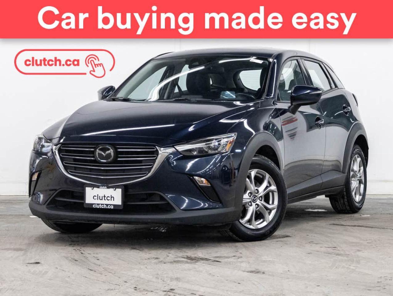 Used 2019 Mazda CX-3 GS AWD w/ i-ACTIVSENSE Pkg w/ Apple CarPlay & Android Auto, Rearview Cam, Climate Control for sale in Toronto, ON