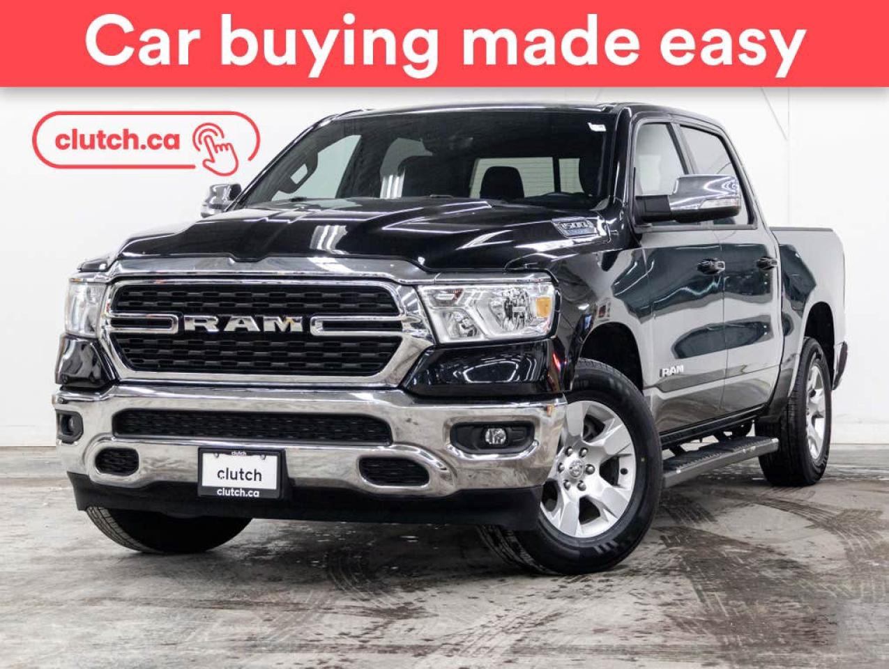 Used 2022 RAM 1500 Big Horn Crew Cab 4x4 w/ Power Driver Seat, Rearview Cam, Climate Control for sale in Toronto, ON
