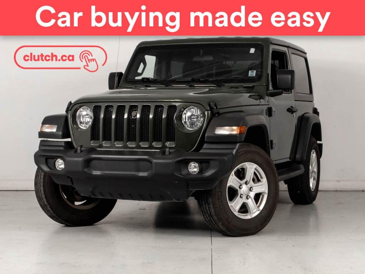 Used 2021 Jeep Wrangler Sport S 4x4 w/ Bluetooth, Rearview Camera, Cruise Control for sale in Bedford, NS
