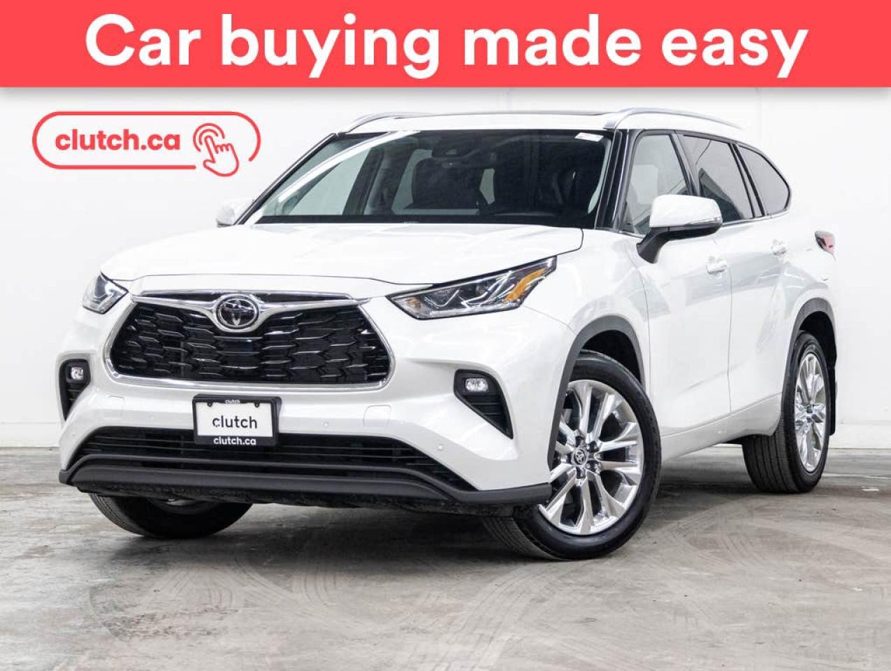 Used 2023 Toyota Highlander Limited AWD w/ Front Heated Seats, Rearview Cam, Dual Zone Climate Control for sale in Toronto, ON