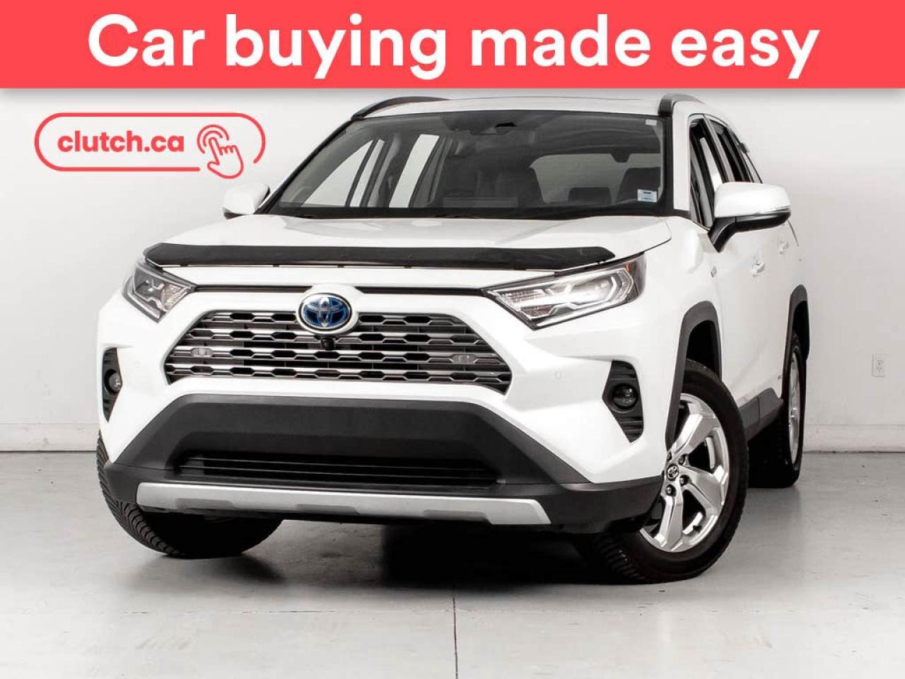 Used 2021 Toyota RAV4 Hybrid Limited AWD w/ Sunroof, Rearview Cam, Heated Seats for sale in Bedford, NS