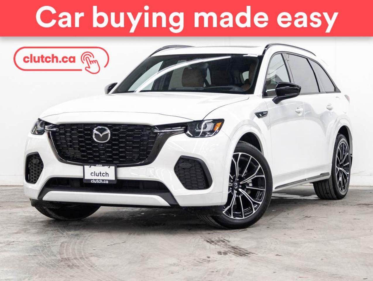 Used 2025 Mazda CX-70 MHEV Signature AWD w/Apple CarPlay & Android Auto, Heated Front Seats, Backup Cam for sale in Toronto, ON