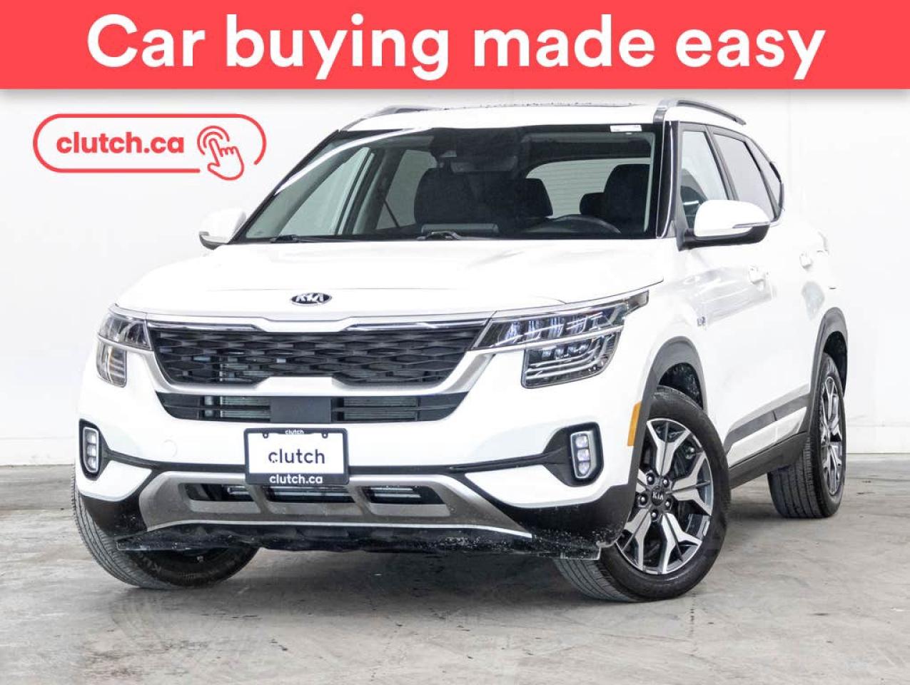 Used 2021 Kia Seltos EX Premium AWD w/Apple CarPlay & Android Auto, Heated Front Seats, Backup Cam for sale in Toronto, ON