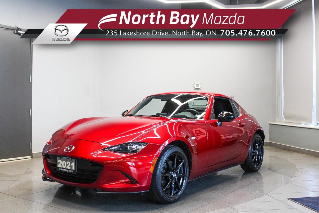Used 2021 Mazda Miata MX-5 RF GS-P LOW KMS - GARAGE KEPT - RETRACTABLE HARD TOP for sale in North Bay, ON