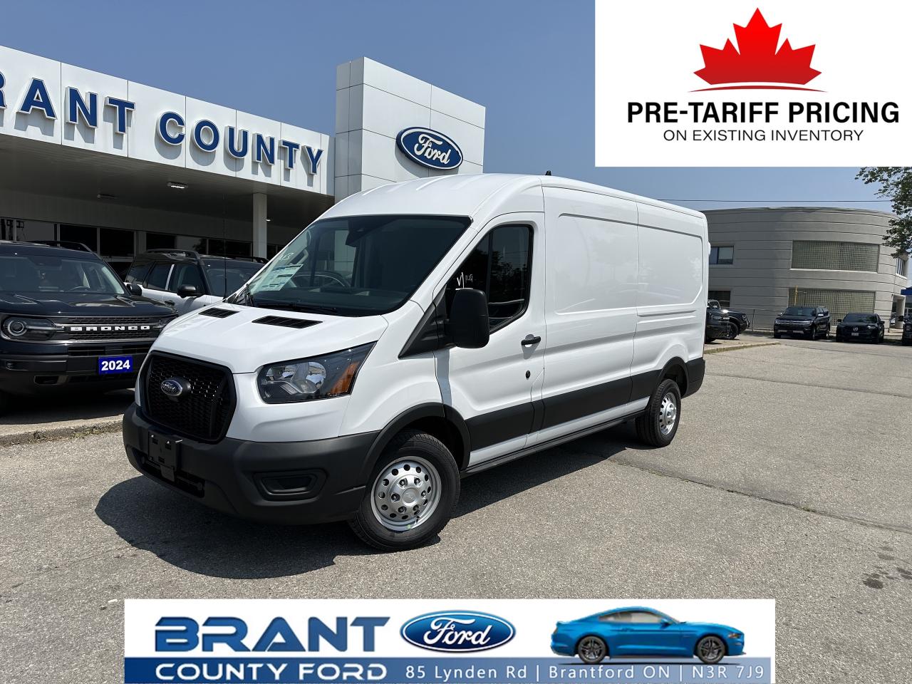 New 2025 Ford Transit Cargo Van for sale in Brantford, ON
