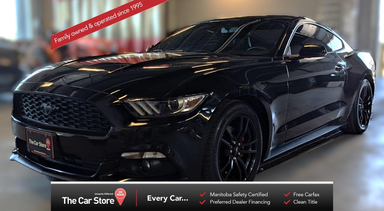 Used 2015 Ford Mustang Premium Pkg| Leather/Htd Seats/No Accidents for sale in Winnipeg, MB