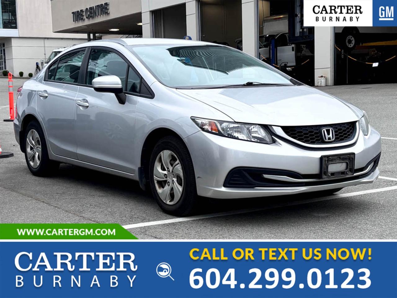 Used 2014 Honda Civic Sedan LX FWD | 1.8 L ENGINE/CRUISE CTRL/PERIMETER ALARM for sale in Burnaby, BC