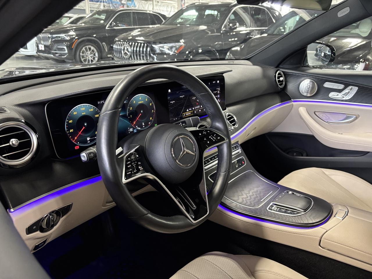 2023 Mercedes-Benz E-Class E350|4MATIC|AMGPKG|NAV|WOOD|CREAMLEATHER|AMBIENT|+ - Photo #13