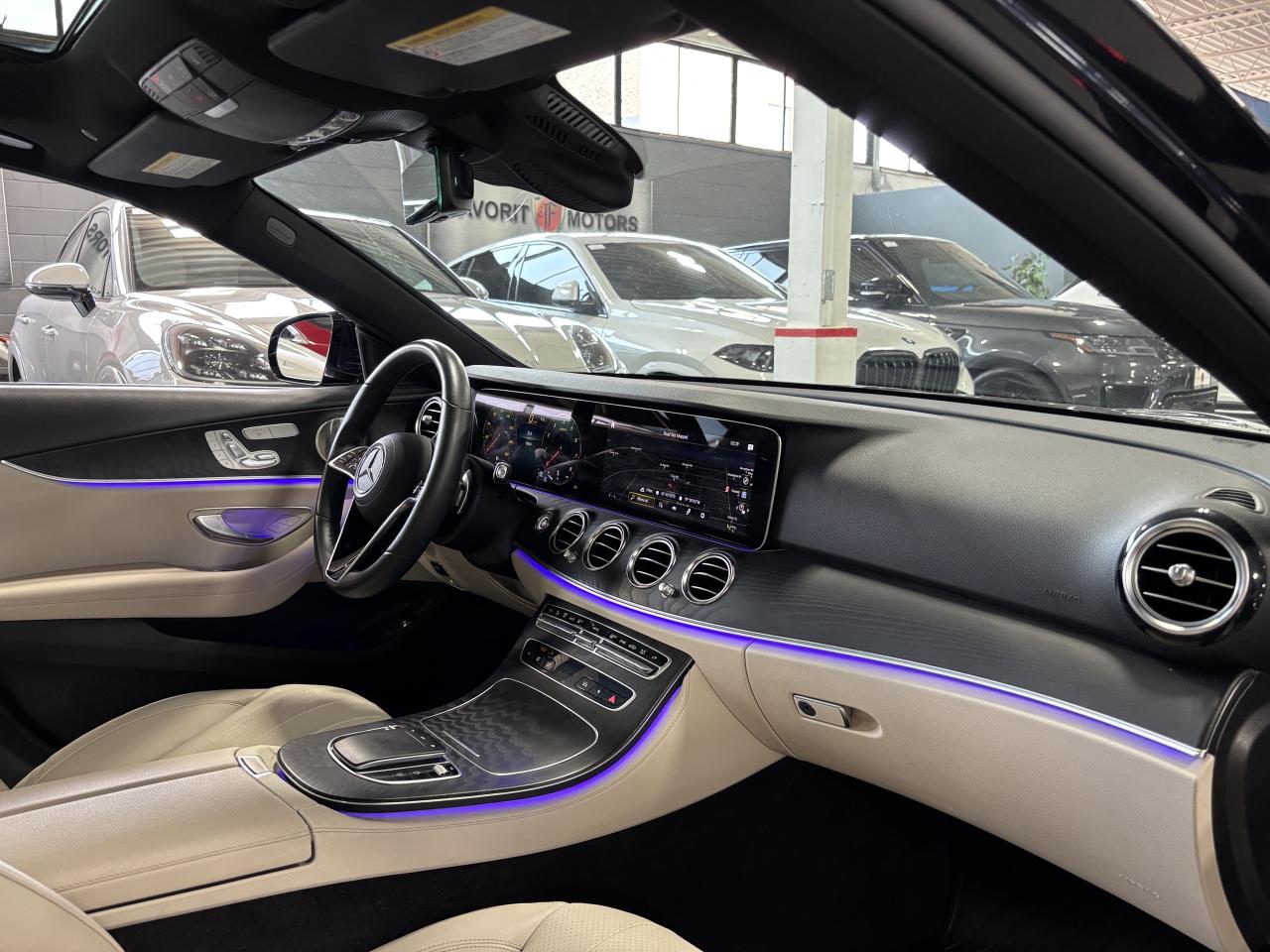 2023 Mercedes-Benz E-Class E350|4MATIC|AMGPKG|NAV|WOOD|CREAMLEATHER|AMBIENT|+ - Photo #12