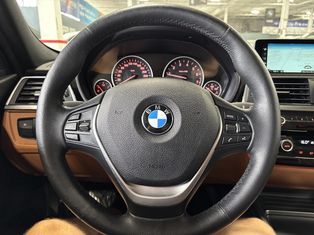 2017 BMW 3 Series 330i xDrive|AWD|BROWNLEATHER|NAV|AMBIENT|SUNROOF|+ - Photo #22