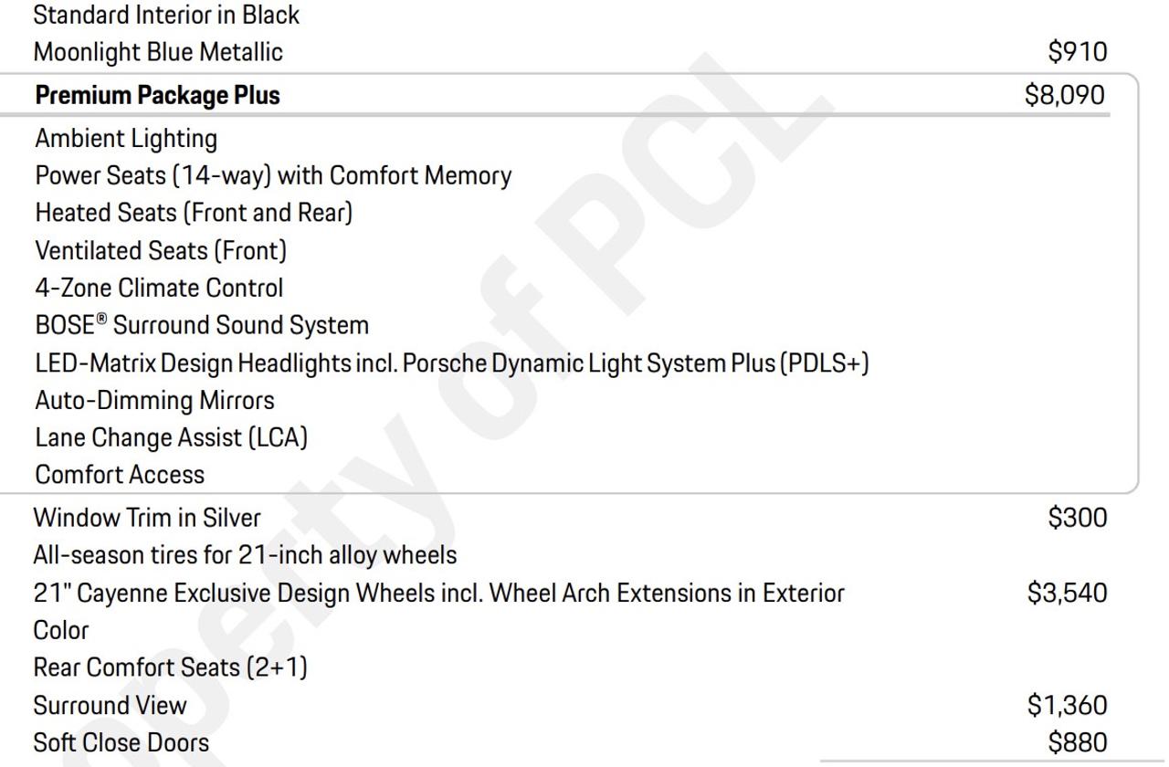 2022 Porsche Cayenne COUPE | PREMIUM PLUS PKG | BOSE | 21 IN WHEELS Photo